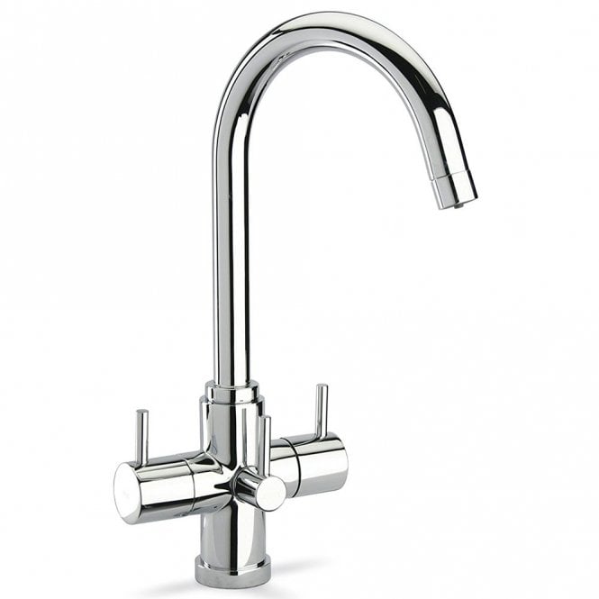 Astini Torlan Chrome 3 Way Ambient And Water Filter Kitchen Sink Mixer Tap