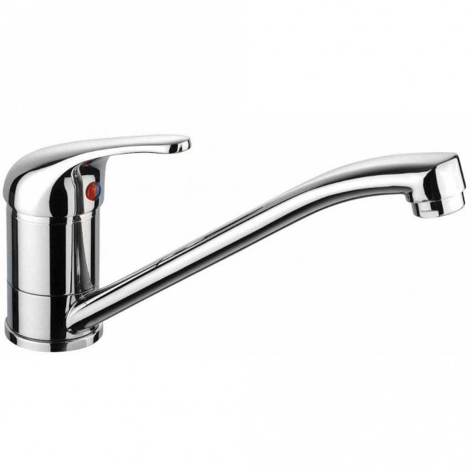 Leisure Aquaflow 3 Chrome Single Lever Kitchen Sink Mixer Tap Single