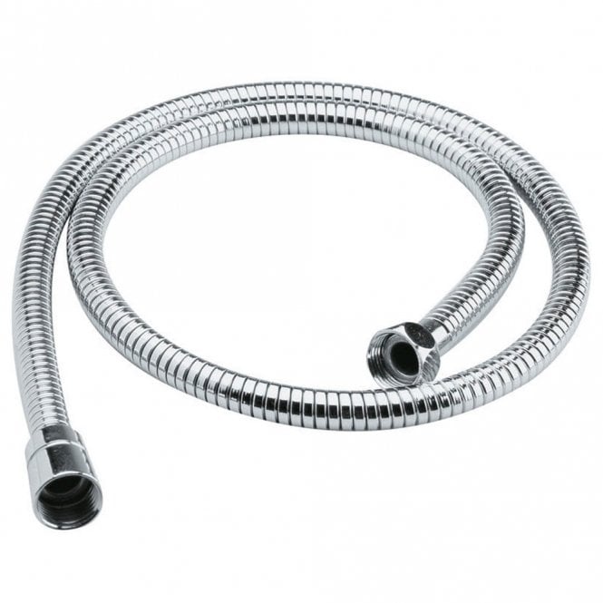 Nuie Chrome Round Flexible Shower Hose 1 5m A391 Shower Hoses